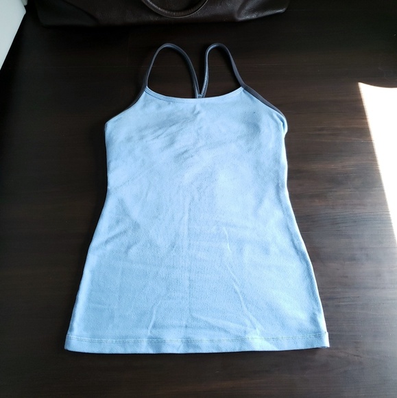 lululemon athletica Tops - Lululemon light blue tank (4)